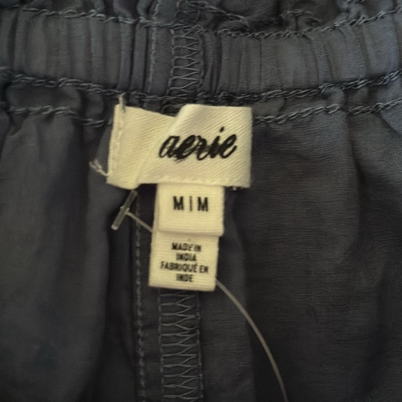 Aerie Side Tie Skirt Blue Floral - size M - Picture 3 of 4